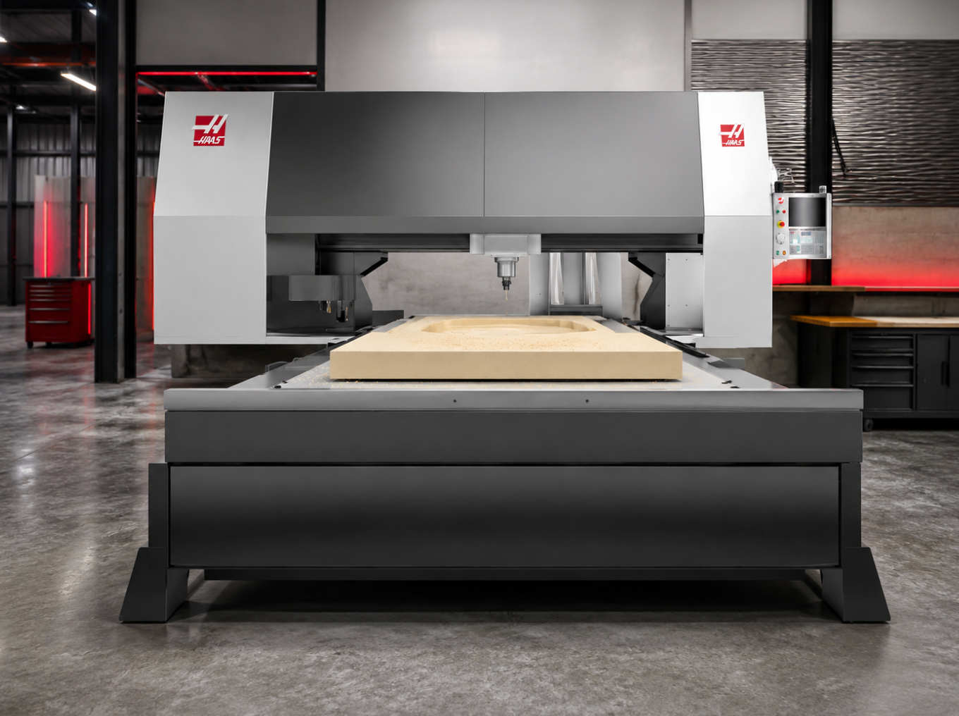HAAS GR-510 Gantry Router — For large, precise pattern and tooling components.