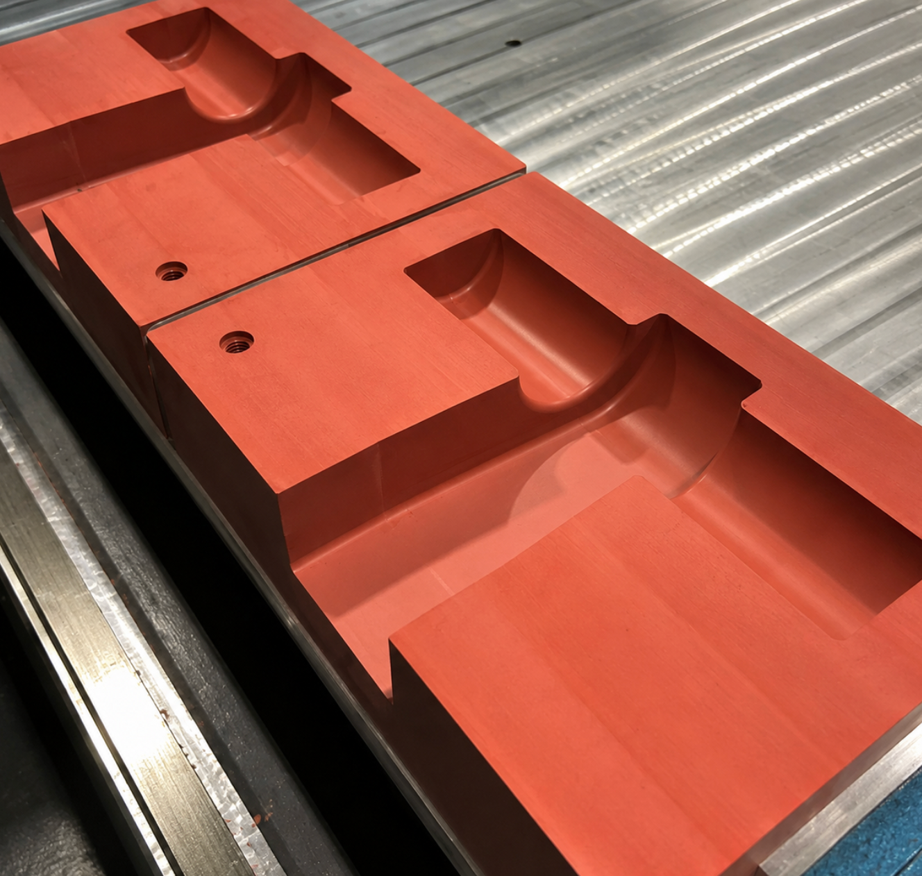 CNC machined precision pattern components